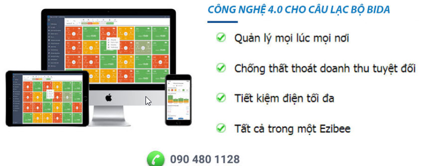 Phần mềm quản lý bida